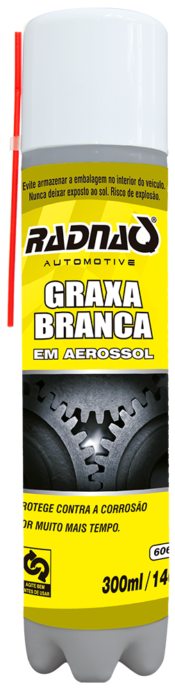 GRAXA BRANCA AEROSSOL - USO GERAL