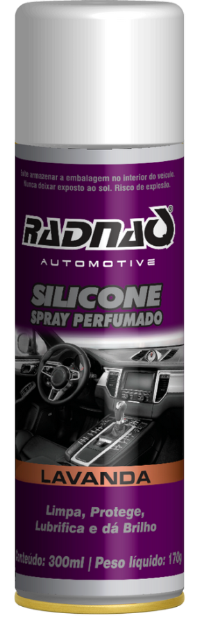 SILICONE PERFUMADO AEROSSOL - AUTOMOTIVO