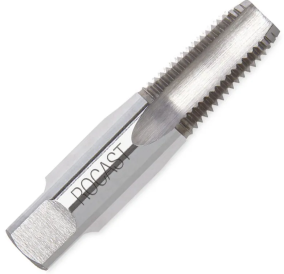 MACHO MANUAL SERIADO EM AÇO RÁPIDO ROSCA CÔNICA PARA TUBO – NPT