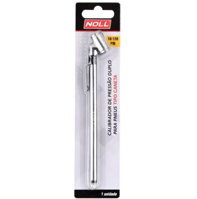 Imagem para: CALIBRADOR DE PRESSÃO DUPLO PARA PNEUS 10 - 120 PSI