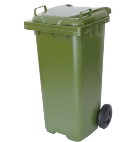 CONTENTOR PLÁSTICO 120L COM RODAS