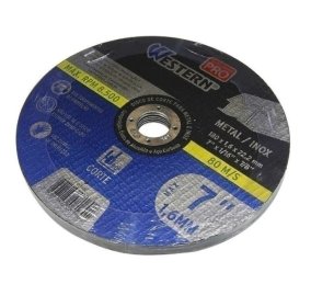 DISCO DE CORTE PARA METAL E INOX PRO MAX 7