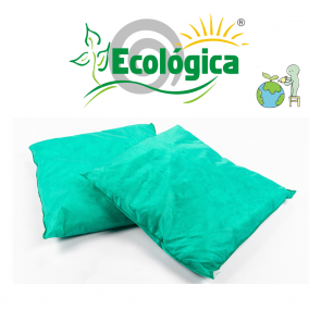 ECO CHEMICAL ABSORBER PILLOW - TRAVESSEIRO VERDE P/ LIQUIDO AGRESSIVO