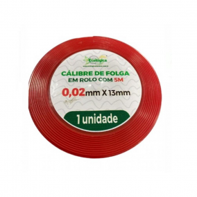 CALIBRE DE FOLGA EM ROLO - 5M