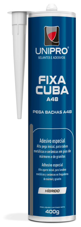 COLA ADESIVA FIXA CUBA - 400G - ADESIVO HIBRIDO