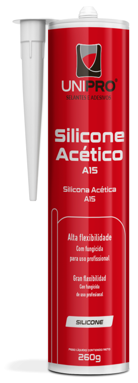 SILICONE ACÉTICO - 260G - ALTA FLEXIBILIDADE