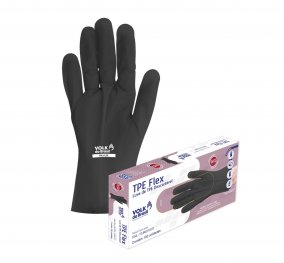 LUVA TPE FLEX PRETA - CA 46393