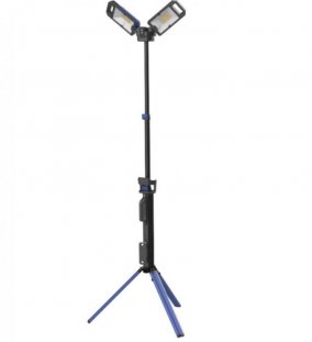 TORRE DE ILUMINACAO PORTATIL DE LED COM 5.000 LUMENS RECARREGAVEL ECO051